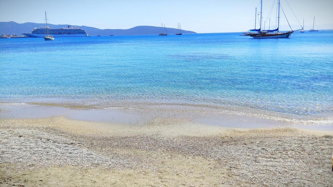 Central, Cozy, 15 Min Walk To The Beach, Fast Wi-Fi, Free Parking, 4Ppl Bodrum Exterior photo